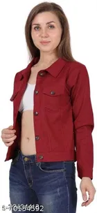 Cotton Blend Jackets for Women 