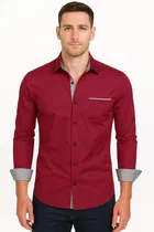 Men's Solid Full Sleeve Shirt 