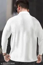 Cotton Blend T-shirt for Men, White 