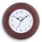 De’rons Designer Wooden Look Plastic Wall Clock 20x20cm