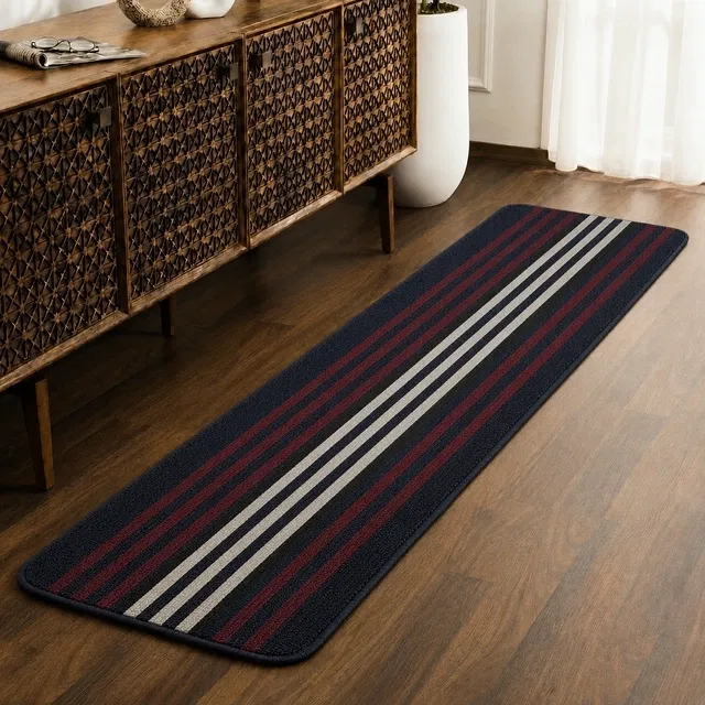 सिंपल होम स्ट्राइप बेडरनर 50x140cm मल्टीकलर