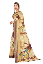 Georgette Printed Saree for Women 