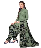 Crepe Printed Unstitched Suits Fabrics for Women 