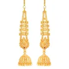 Vighnaharta Traditional Wear Alloy Kanchain Earring 