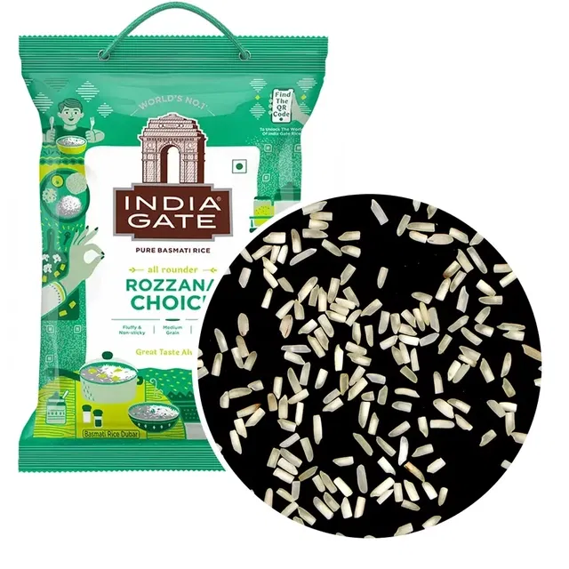 इंडिया गेट रेगुलर चॉइस / रोज़ाना चॉइस बासमती चावल 5 kg