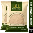 Farm Select Basmati Mini Mogra Sella 2X5 Kg. 3.7mm - Pack of 2