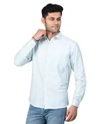 Poly Cotton Full Sleeves Solid Shirt for Men 