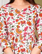 Rayon Kurti for Women, Pink 
