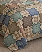 Simple Home 120TC Geometry Queen Bedsheet 88x96inch