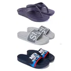 Combo of Sliders with Flipflops for Men 