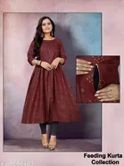 Printed Maternity Kurti for Women 
