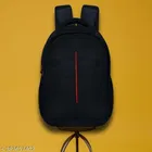 Polyester Backpack for Men & Women, Black