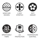 Skin Cotton Riders Arm Riding Sleeves with Full Fingered Gloves 