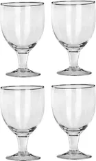 Fancy Water & Wine Glass 