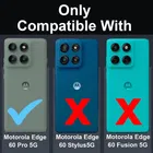 Artificial Leather Flip Cover For Motorola Moto Edge 60 Pro 