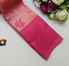 Dola Silk Zari Woven Saree for Women, Peach 