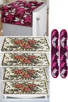 Knit 7 Pcs Fridge Cover Set 