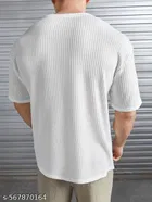 Cotton Blend T-shirt for Men, White 
