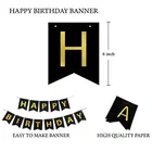 Birthday Decoration Foil Curtains with Banner & 50 Pcs Balloons with Manual Hand Pump 