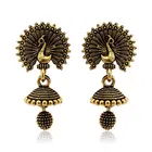 Vighnaharta Traditional Alloy Antique Finish Jhumki 