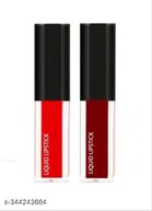 Liquid Lipstick for Women, Multicolor, Pack of 2
