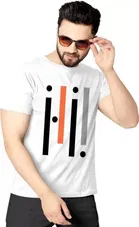 Round Neck Printed T-Shirt for Men 