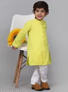 Cotton Kurta with Pyjamas for Boys 