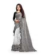 Lycra Blend Embellished Saree for Women 