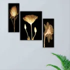 MDF 3 Pcs Designer Wall Painting for Home & Office 