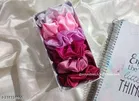 Pure Silk Scrunchies for Women, Pack of 12 