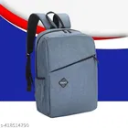 Rubber Backpack Bag, Blue
