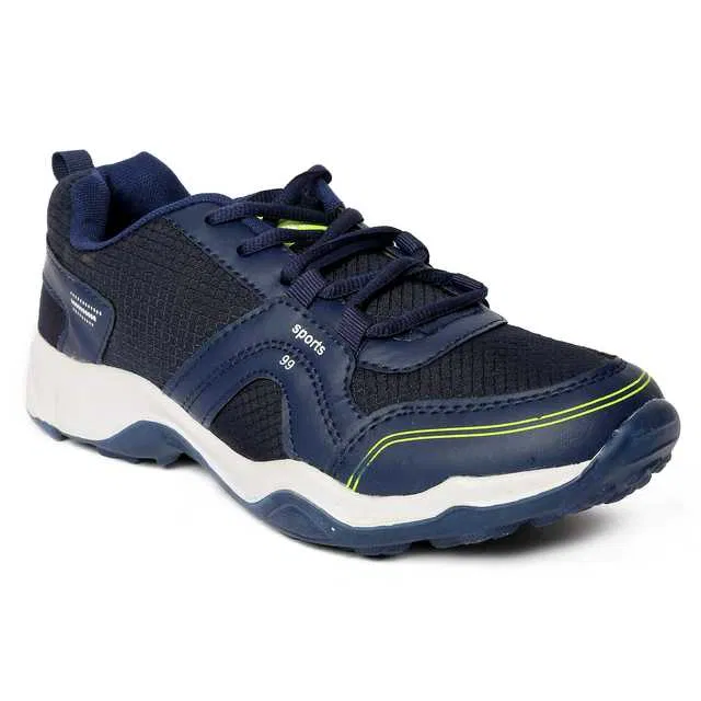 Men's Running Shoes (Navy Blue, 7) (V-137)