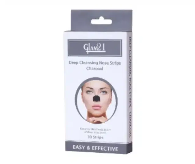 Glam21 Deep Cleansing Charcoal Nose Strips (Pack of 10)