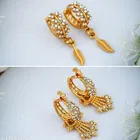 Gold-Plated Earrings/Studs/Bali Combo For Women'S/Girls