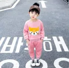 Hosriey Clothing Set for Girls (Pink, 1-2 Years)