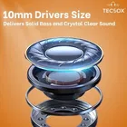 TecSox Neo411 Wireless Earbuds - 30H Playtime