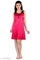 Satin Nightdress Set for Women 