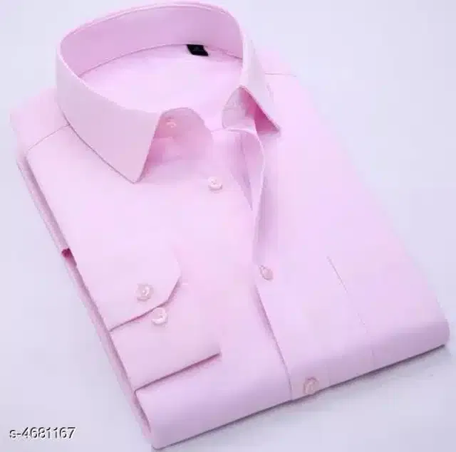 Shirts for Men (Pink, L)