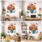 Fancy 3D Floral Wall Sticker 