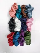 Pack of 12 Scrunchies for Women 