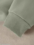 Fleece Sweatshirt for Women, Green 