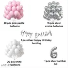 57 Pcs 6th Birthday Decoration kit, Multicolour, Set of 1