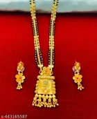 Traditional Gold-Plated Multi-Strand Mangalsutra