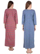 Woolen Hosiery Nighty for Women 