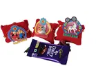 Synthetic 3 Pcs Rakhi with Chocolate 