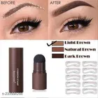 PROFESSIONAL Eyebrow Stamp Waterproof, One Step Brow Stamp Stencil Kit- Eye Brow Stamp Makeup Tools, Brow Stamp Shaping Kit Eyebrow Definer 10 g 