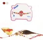 Alloy 2 Pcs Rakhi with Roli Chawal 