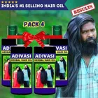 Adivasi Herbal Hair Oil (100 ml, Pack of 4)