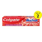 कोलगेट मैक्सफ्रेश रेड जेल टूथपेस्ट 2X42 g 