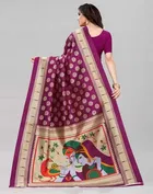 SVB प्रिंटेड साड़ी फॉर वीमेन 